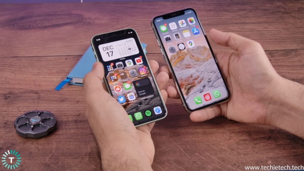 iPhone 12 Mini vs iPhone 11 Pro Diseño y sensación en la mano