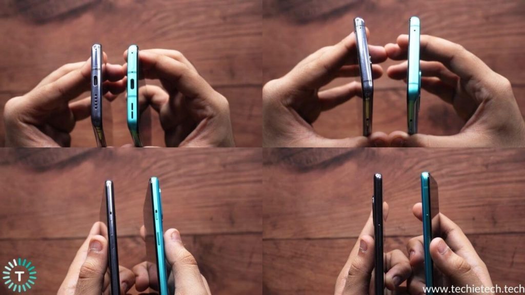 Calidad de construcción de OnePlus 8T vs OnePlus 7T