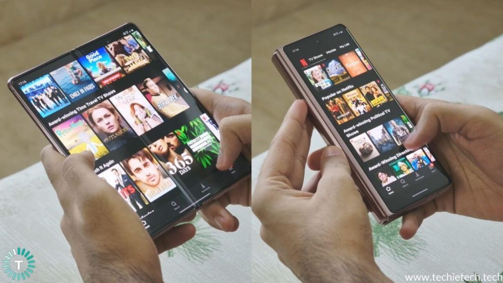 Revisión y calidad de la pantalla del Samsung Galaxy Z Fold 2