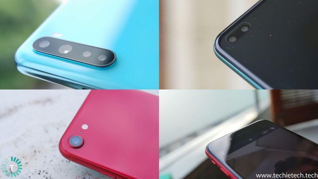 Comparación detallada de cámaras entre iPhone SE y OnePlus Nord