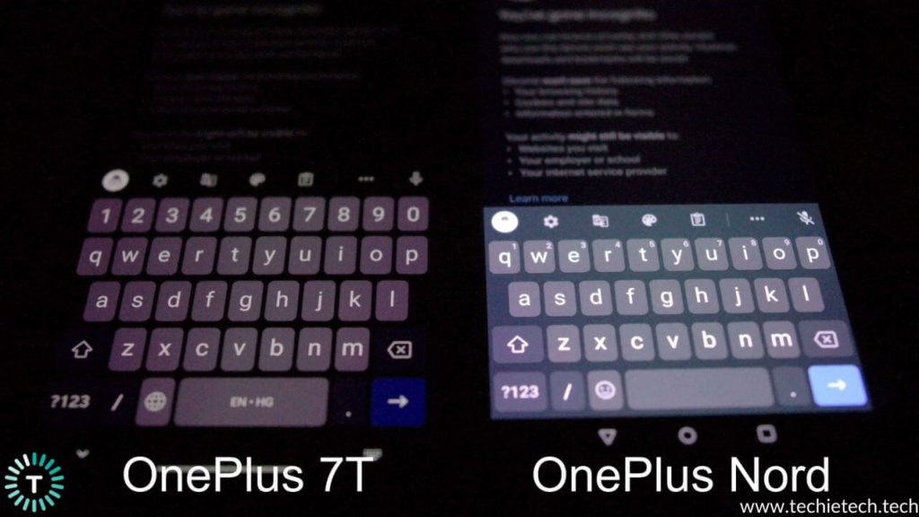 Problemas de visualización OnePlus Nord vs OnePlus 7T