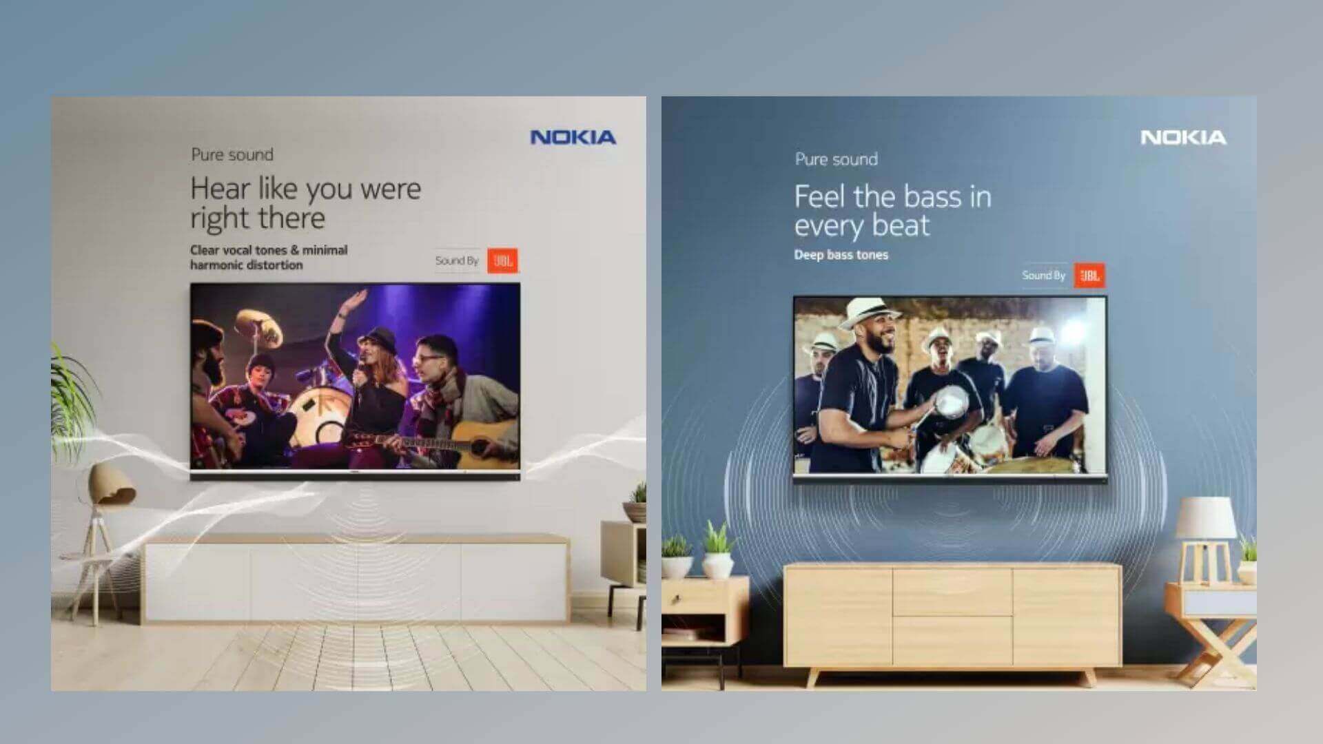 Acústica de Smart TV de Nokia diseñada por JBL