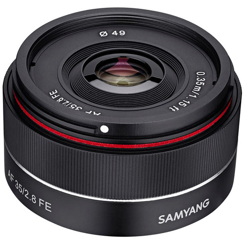 Lente Samyang AF 35mm f/2.8 FE para Sony E 