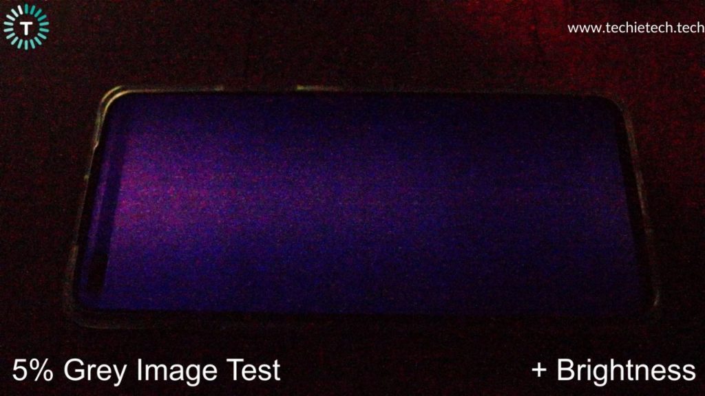 Cómo probar Dark Bar Issue en OnePlus Nord usando 5% de imagen gris