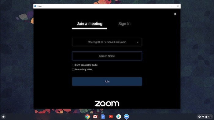 Usar Zoom Chromebook Zoom Iniciar sesión