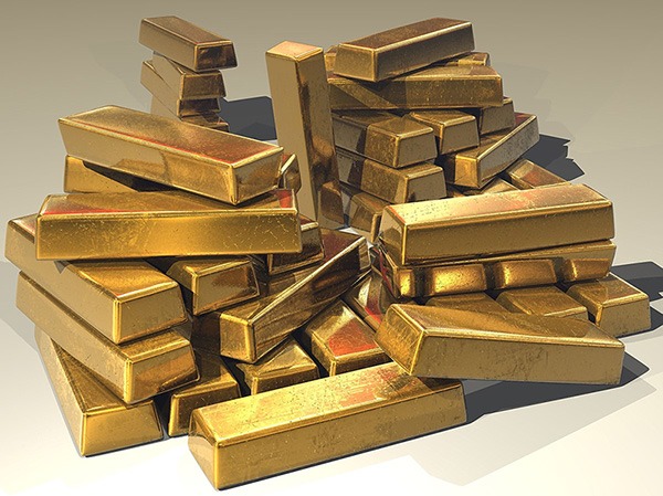 Monedas estables Materias primas Oro