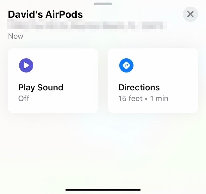 Perdió sus Airpods Haga clic en Reproducir audio