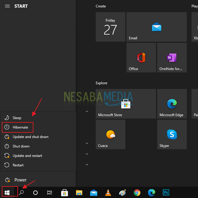 Cómo habilitar Hibernar en Windows 10