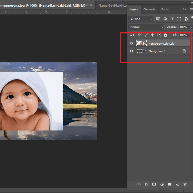 Cómo fusionar fotos en Photoshop CS6