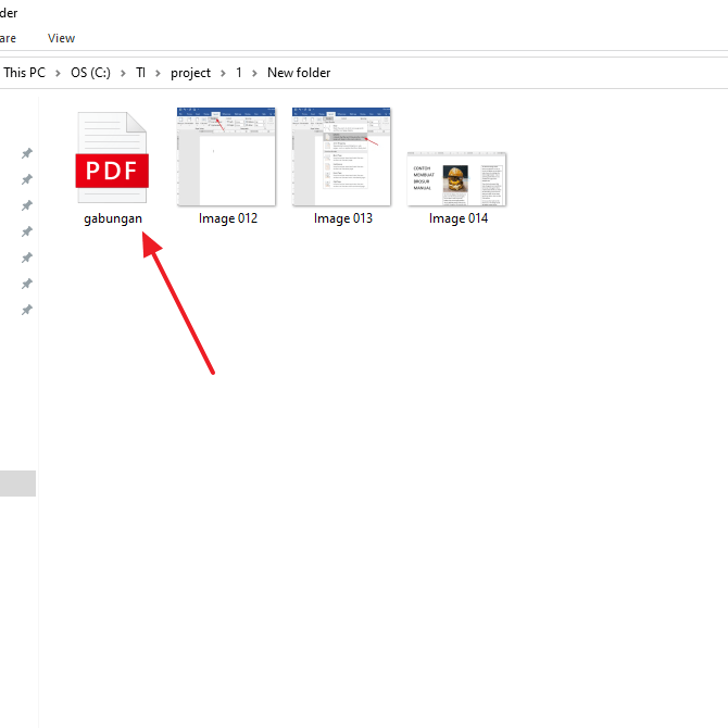 Cómo fusionar fotos en PDF sin aplicación