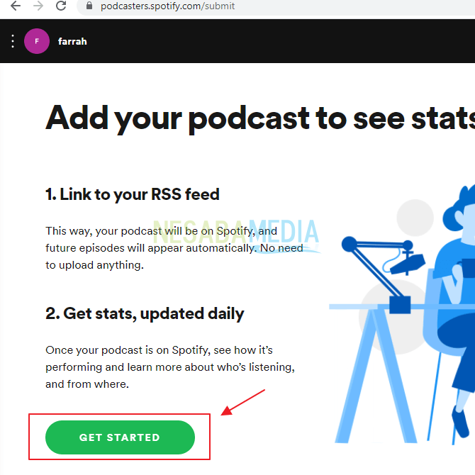 6. Cómo subir podcasts en Spotify