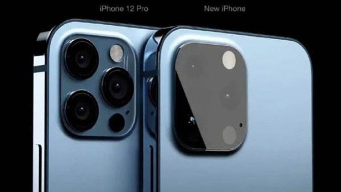 Vista de cámara filtrada del iPhone 12 Pro y iPhone 13