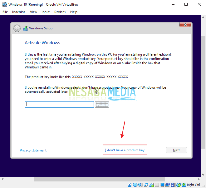 Cómo instalar Windows 10 en Virtualbox hasta que finalice