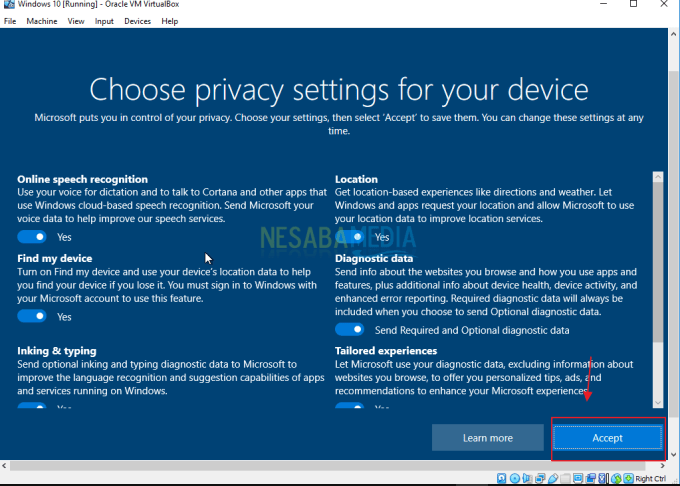 Cómo instalar Windows 10 en Virtualbox