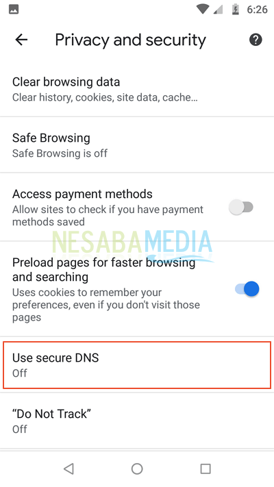 Usar DNS seguro