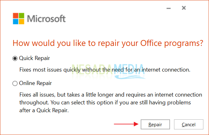 Resolver Microsoft Office Word no se puede abrir 3