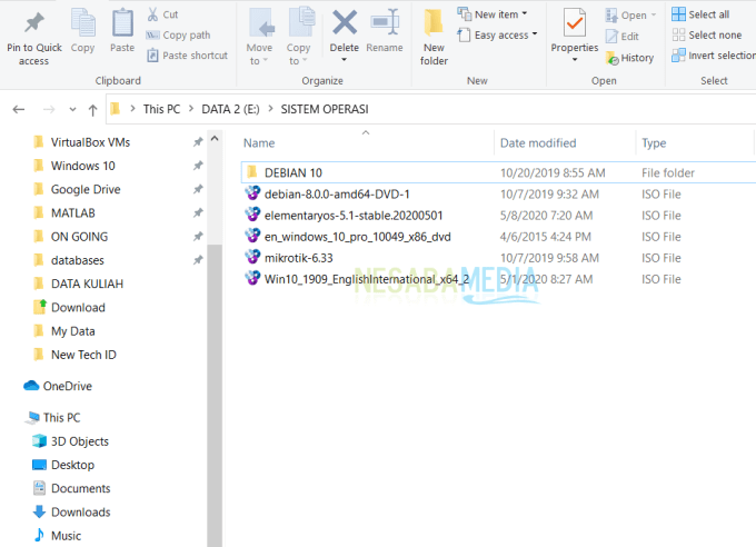 Cómo montar archivos ISO en Windows 10