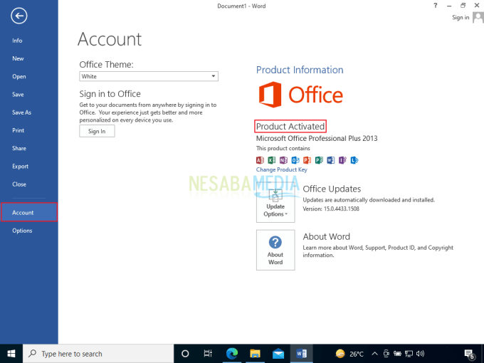 Cómo activar Microsoft Office 2013 de forma permanente