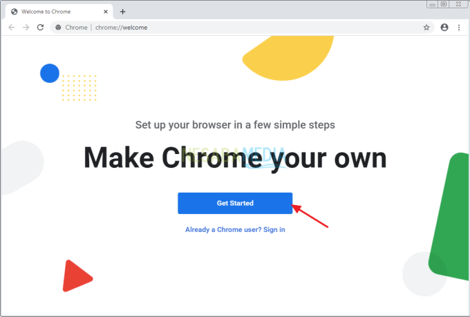 Cómo instalar Google Chrome en una computadora portátil con Windows 10