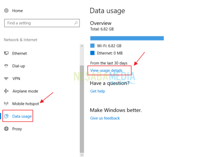 cómo estabilizar la conexión wifi de Windows 10 a través del uso de datos