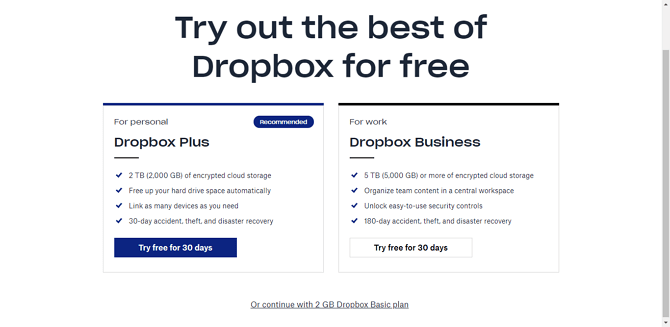 como usar dropbox