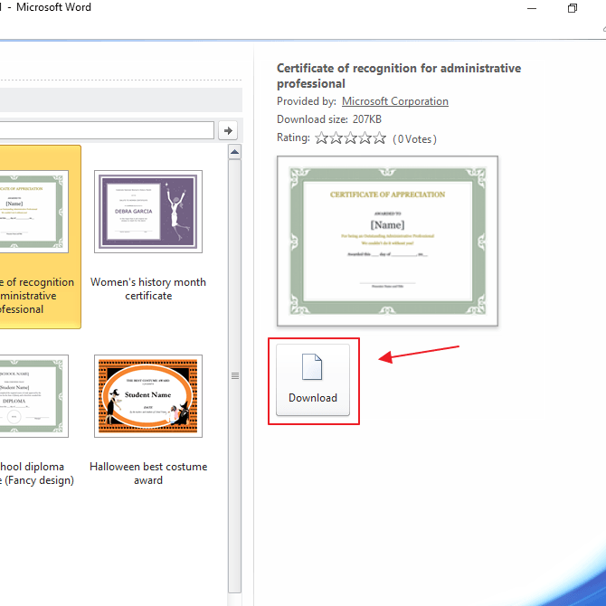 Cómo crear un certificado en Microsoft Word
