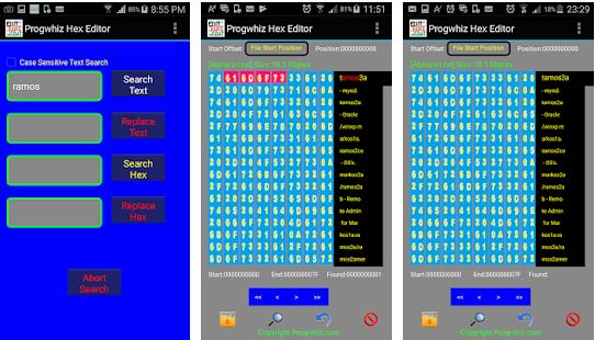 Las mejores aplicaciones de editor hexadecimal de Android