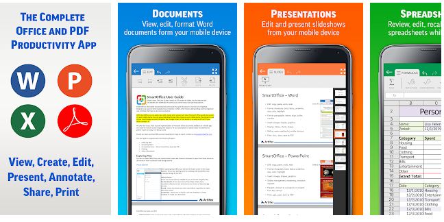 SmartOffice es la mejor aplicación de oficina para Android