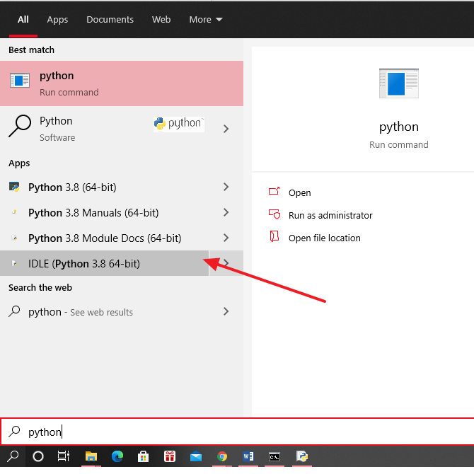 Cómo instalar Pygame en Windows 10