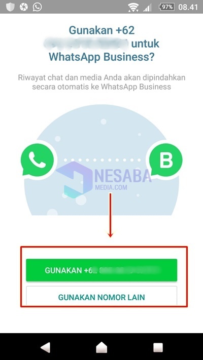como hacer whatsapp 1 numero para 2 celulares