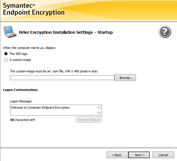 Cifrado de disco de Symantec