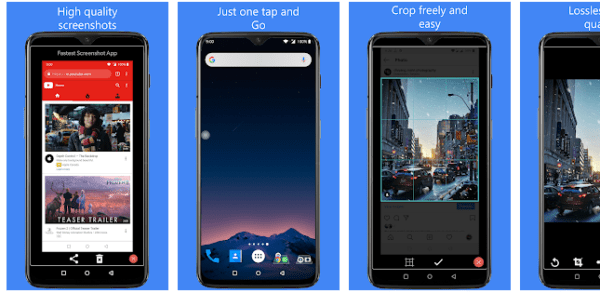Últimas aplicaciones de captura de pantalla de Android