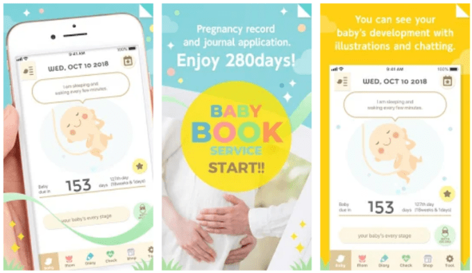 Diario de embarazo de 280 días