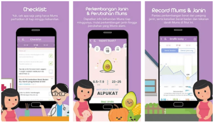 Aplicaciones de Android para mujeres embarazadas