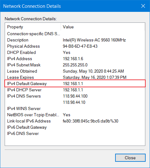 La superación de Windows ha detectado un conflicto de dirección IP 9