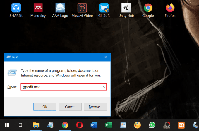 Arreglar Windows Defender desactivado por la directiva de grupo 5