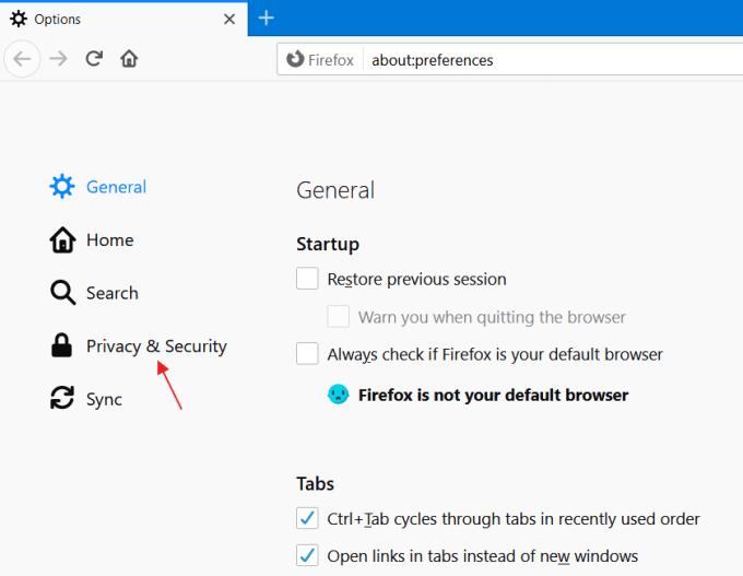 Cómo borrar el caché en Windows 10 - Firefox 3