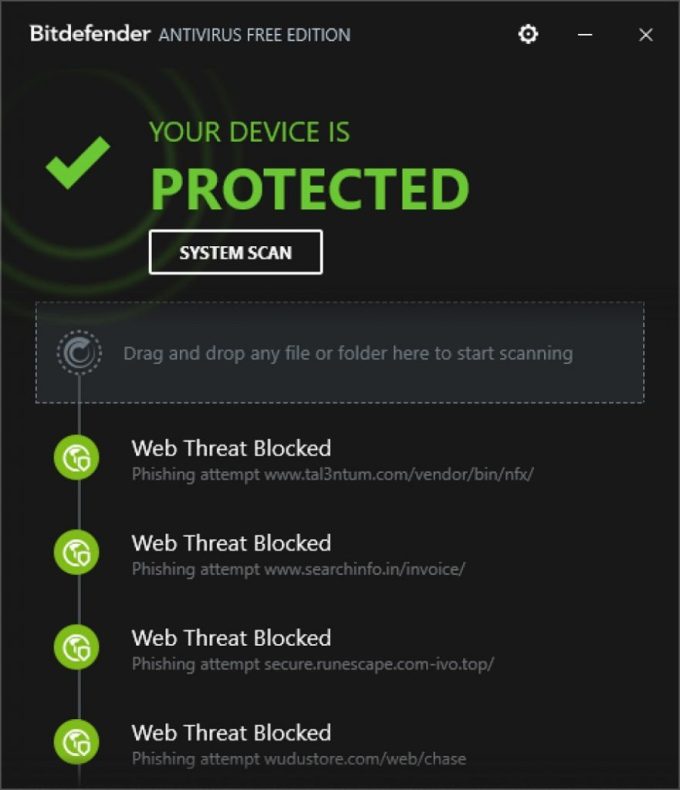 Bitdefender Antivirus Edición gratuita