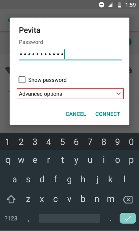 WiFi conectado pero no puedo acceder a Internet Android 6