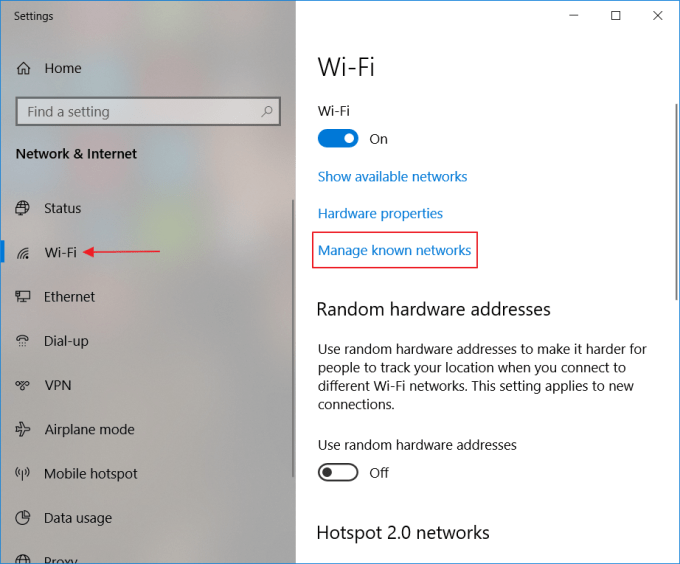 wifi no detectado en la computadora portátil