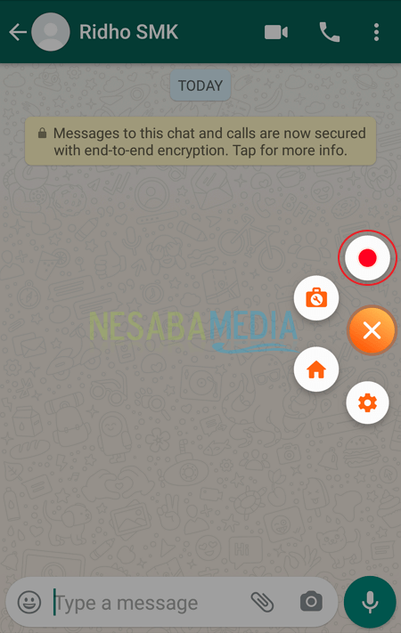 Grabar Videollamada WhatsApp 5