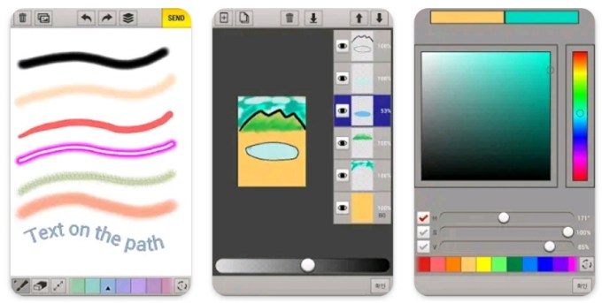 Aplicación de dibujo para Android Sketch Master