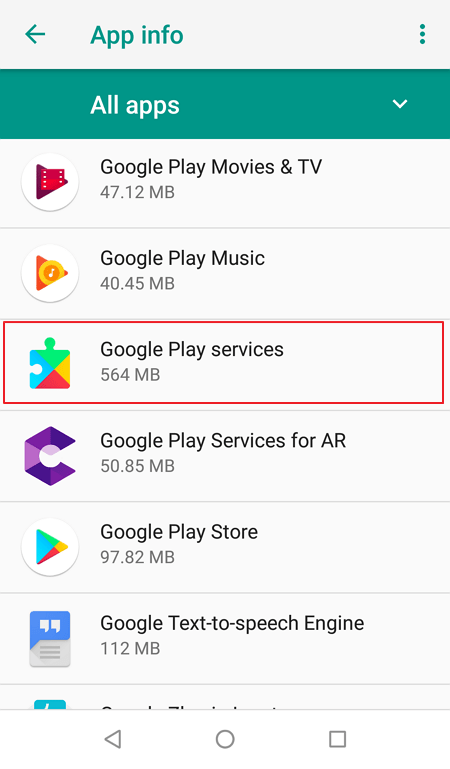 cómo resolver esta aplicación no se ejecutará sin los servicios de Google Play