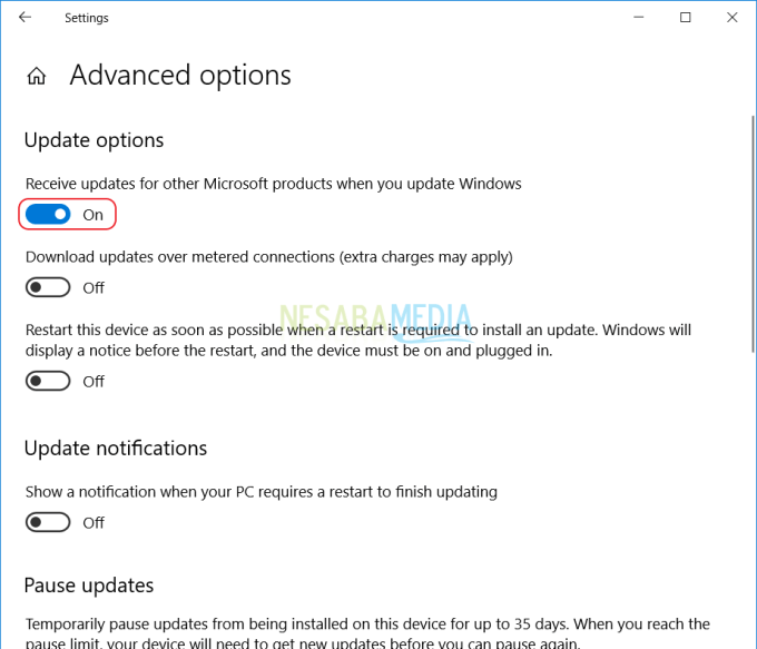 Resolviendo el error de actualización de Windows Nesabamedia 6