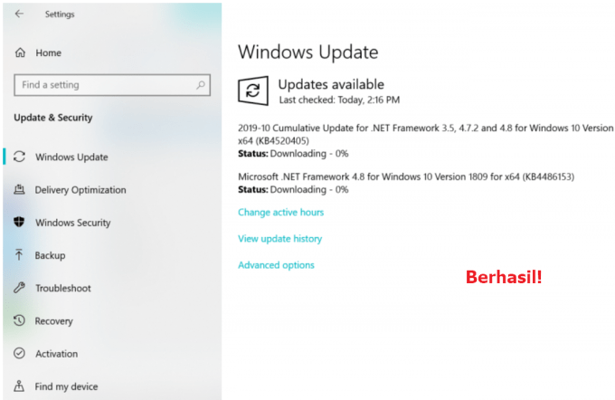 Resolviendo el error de actualización de Windows Nesabamedia 9
