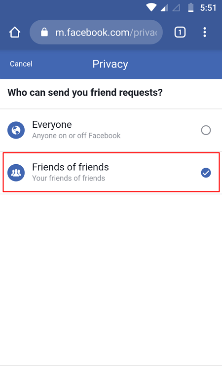 Eliminar el botón Agregar amigo en Facebook 5