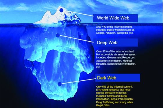Mundo profundo de la web