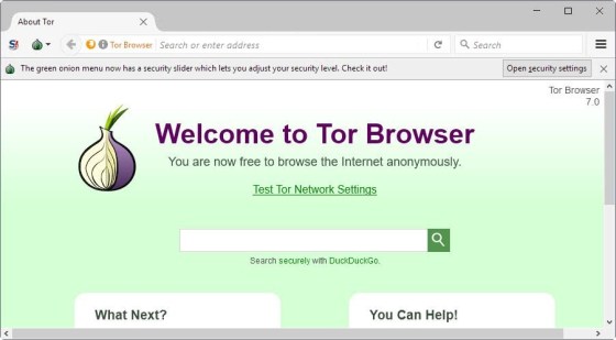 Experiencia de acceso a la Web profunda con el navegador Tor