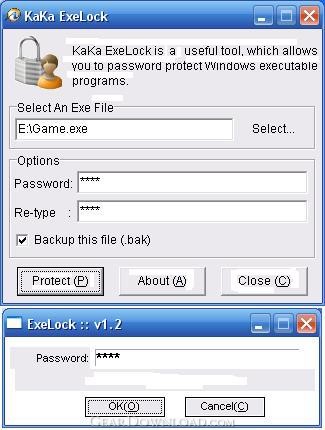 ExeLock for windows instal free