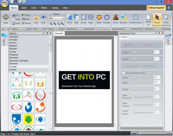 Aplicación de creación de logotipos para PC